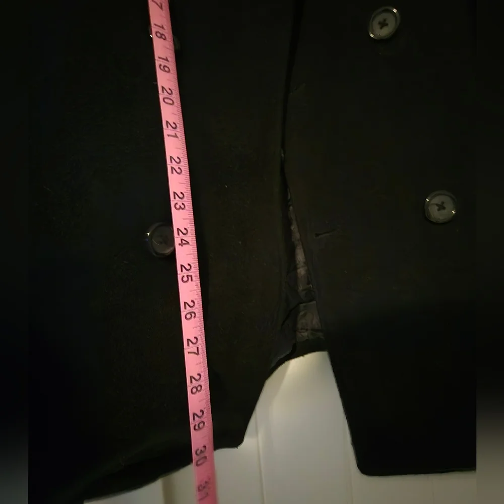 Men's Large Pea Coat - Picture 4 of 11